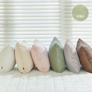 [파르페by알레르망] 스노우 밍크 극세사 베개커버 (솜포함)