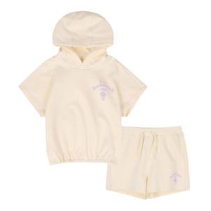 [NBA KIDS] 여아 라운지 솜사탕 후디 반바지 세트(K222ST996P)