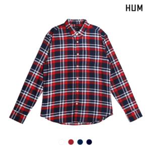 [HUM][HUM]유니) 멀티체크 셔츠(FHMFCSL705P)