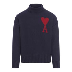 아미 터틀넥 UKS406018414 Free Navy Red