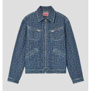 겐조 자켓 FE65DV1426J2DD Free Dark Stone Blue Denim