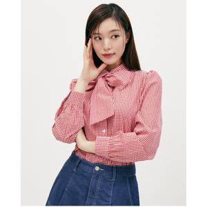플라스틱아일랜드  타이 블라우스 (PR2WB363)