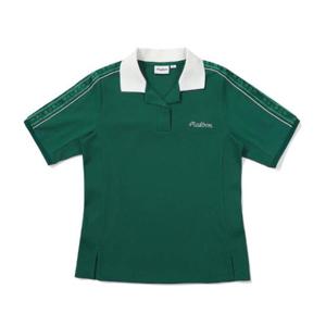 말본골프긴팔티 CQK M4122PTS19GRN 말본 스크립트 폴로 티셔츠 GREEN (WOMAN)