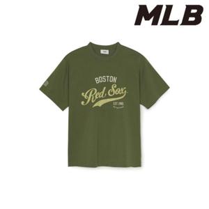 MLB (3ATSV0553-43KAL) 바시티 빈티지 그래픽 오버핏 기능성 반팔 티셔츠