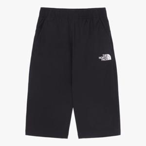 노스페이스 키즈 NR6KR01S 블랙 올트레인 카프리 7부바지