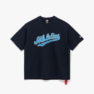 [뉴에라] MLB 쿠퍼스타운 오클랜드 애슬레틱스 월드 시리즈 티셔츠 이브닝 블루_14679807