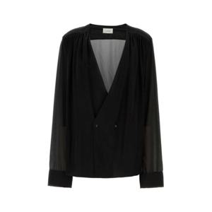 생로랑 스웨터 795532Y7I21 1000 Black
