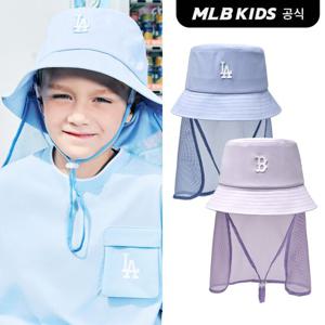 [MLB키즈 공식] 쿨필드 아쿠아 플랩 버킷햇 (2color) 7AHTB0353