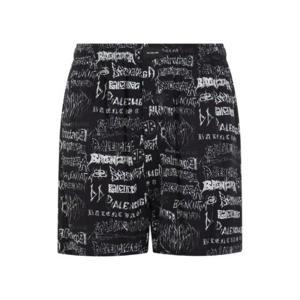 Balenciaga 올오버 프린트 반바지 719975TPLE7 1000BLACK TP936975294