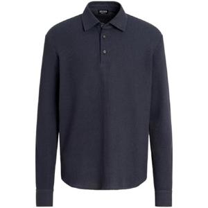25 SS Zegna 코튼 폴로 셔츠 UFX16A9SJF12 TP435752578