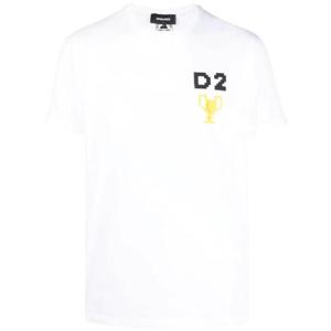25 SS 디스퀘어드2 픽셀 프린트 반소매 티셔츠 S74GD1151S23009 TP432141920
