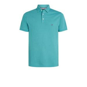 Tommy Hilfiger 1985 슬림핏 폴로 셔츠 MW0MW17771 M0CHAZYTEAL TP941627919