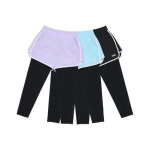 [내셔널지오그래픽키즈] KIDS 여아 3부 레이어드 워터레깅스 K252GWL410