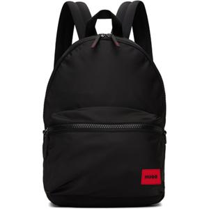 25 SS 휴고 보스 Ethon 2.0 에톤 레드 로고 패치 나일론 패브릭 백팩 50492657 002