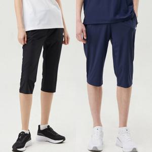 [정가 99000원] 르꼬끄 공용 쿨 냉감 기능성 7부바지 트레이닝 팬츠 QP223GHP43