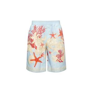 Versace 바로코 씨 패턴 프린트 반바지 10024761A11361 5UB20 TP935196911