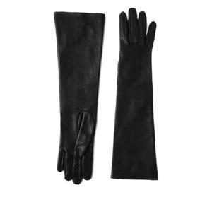 25 SS Brunello Cucinelli 레더 롱 장갑 MPNGP9005C101 TP439059869