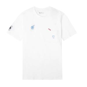 아디다스 체인지 그래픽 반팔티 화이트 HT0992