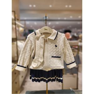 에뜨와 HK(25년가을)레일린KNIT SK상하세트장양말 (07S523082A)