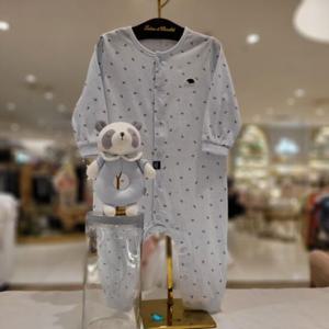 쇼콜라 B로라우주복디아애착인형세트 (TNNMXS08UF)가을겨울여아실내복출산백일선물