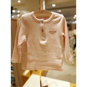 (밍크뮤10) 25가을겨울신상 ( PH )아미띠에뮤뮤긴팔티셔츠HK (35A7067004)