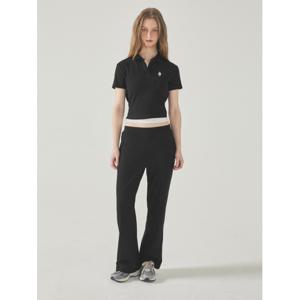 [후아유] 여성 Steve Ribbed Wide Pants WHTMF3751F