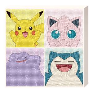 포켓몬스터 해피 스마일 보석십자수 캔버스 25x25cm BS25-141