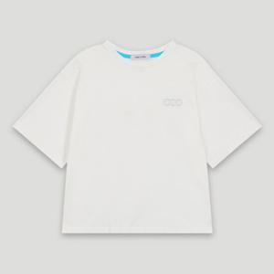 [코데즈컴바인] 1도 자수 크루넥티셔츠 (CKB-TS512W4)