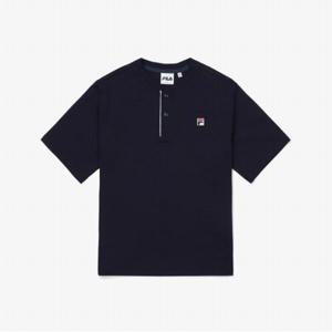 [56%OFF][휠라키즈] 헨리넥 기능성 티셔츠 (FK2RSF2202X_DID)