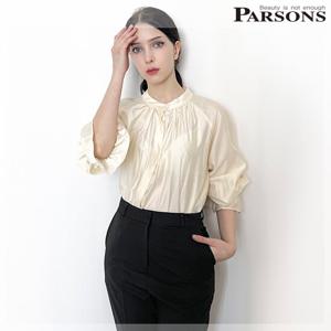 [파슨스] [Made simple] Stand Collar Blouse (MSPS2BL01)