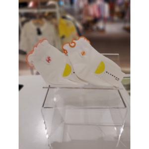 [블루독 베이비]블루독프릴단말2종 택일 (4411481007 08) 24SS  백일선물 유아외출 출산 양말 캐릭터양말