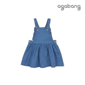 [아가방]허니데님오버올원피스(BLUE) 01Q334057