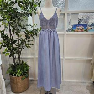 부루앤쥬디 sh06 오션뜨개나시 스카이블루 BQGDR008B