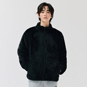 공용 베이직 퍼플리스 집업 점퍼-DFZU4302C03