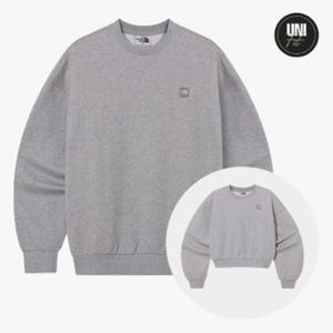 노스페이스 화이트라벨 공용 미니박스 로고 스웻셔츠 NM5MQ51K