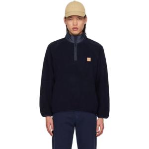 25 SS 아페쎄 남성 네이비 아일랜드 스웨트셔츠 242252M202025