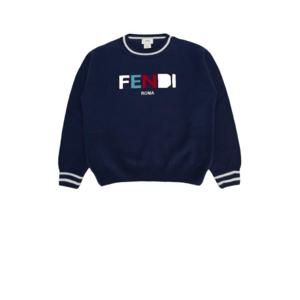 키즈 펜디 니트 스웻셔츠 JUG180AOCH F1I11 YALE