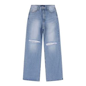 [반에이크]무릎트임 데님팬츠_VB35DLQ401W