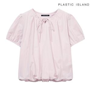 플라스틱아일랜드 밴딩 퍼프 블라우스 (PRTWB029)