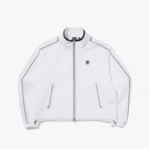 휠라바람막이 KQC FS2JKG2361F-WHI 경량 스트레치 라인 포인트 바람막이