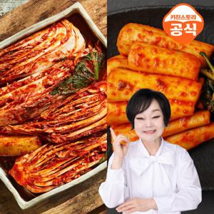 빅마마 이혜정의 시그니처 포기김치 5kg+총각김치 3kg (총 8kg)