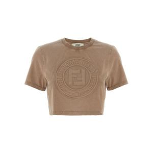 펜디 반팔 티셔츠 FS9715ASNIF1RX9 BEIGE