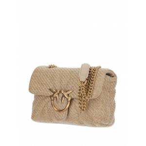 [PINKO] 여성 숄더백 러브 퍼프 미니 CL 라피아 BUTTER 100039A2C8 C50Q BEIGEGRIGIO FUMOANTIQUE 골드 /9
