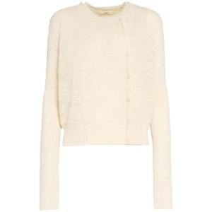 끌로에 Lace stitch cotton blend knit cardigan 82I-UWL054