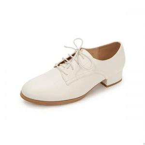 [무크] 여성 옥스퍼드 레이스업 단화 드레스 3CM(516522105)