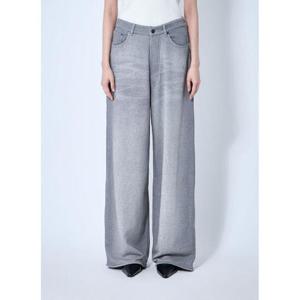 25 SS 아크네 여성 코튼 저지 팬츠  acn0260007gry