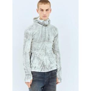 25 SS 아크네 남성 염색 마감 지퍼 맨투맨 acn0158001blk