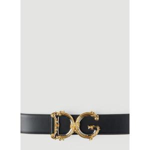 25 SS 돌체앤가바나 여성 로고 장식 벨트 dol0247104blk
