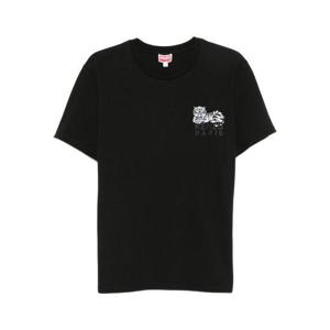 겐조 반팔 티셔츠 FF65TS1524SI 99J BLACK