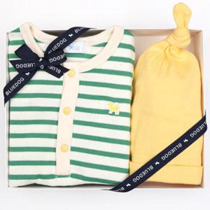 HP블루독베이비25년FW GN)골지STRIPE우주복 45A7067504
